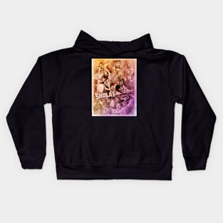 Sholay Artwork Kids Hoodie